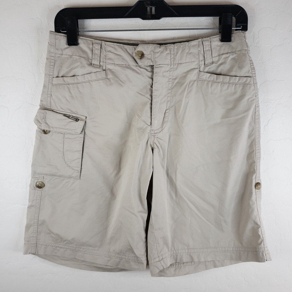 Columbia Women's Khaki/Tan Athletic Cargo Shorts